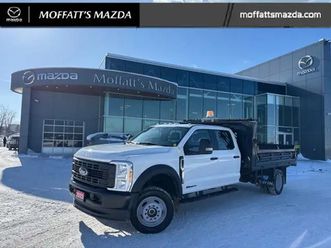 2023 ford super duty f-550 drw xl dump truck - 4x4