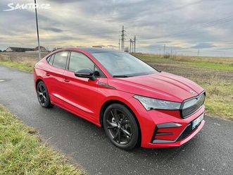 škoda enyaq coupé rs 220kw, 4x4, plná historie