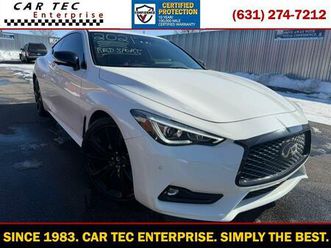 used 2021 infiniti q60 3.0t red sport 400