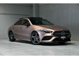 mercedes cla 180 amg line - pano - carplay - dab - night pakket