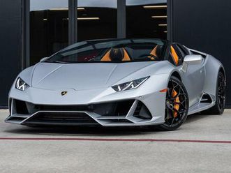 used 2023 lamborghini huracan evo spyder