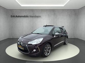 citroën ds3 cabrio sportchic°navi°sitzheizung°pdc°