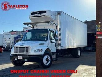 2017 freightliner m2 106 onspot chains! under cdl! thermoking reefer!