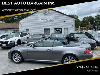 2008 bmw 650 i convertible,fully loaded,navigation,remote entry,power