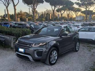 range rover evoque 4x4 cabrio 2.0td4 150cv interni in pelle