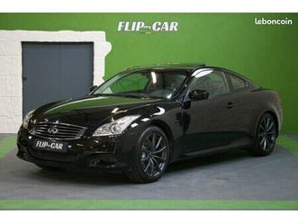 infiniti g37 s premium coupe at - v6 3.7 atmo - vente à marchand