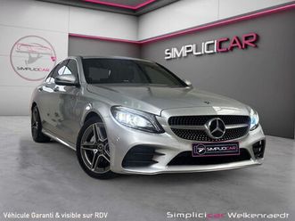 mercedes classe c 200 carplay/caméra/pack amg/cuir/sg chauff/full led
