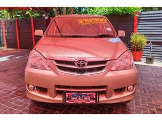 2007 toyota avanza 1.5 tx
