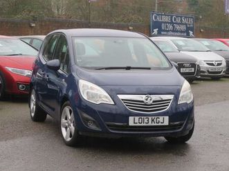 2013 vauxhall meriva 1.4 tech line (a/c)