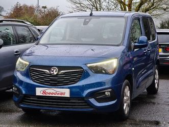 2021 vauxhall combo life 1.5 se (100ps)