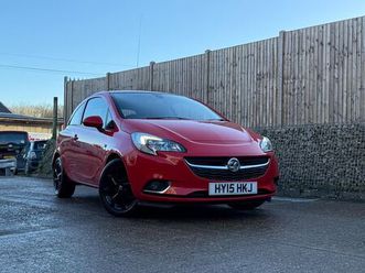 2015 vauxhall corsa 1.2i sri 3d