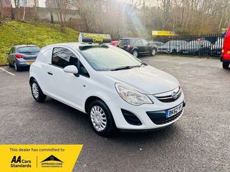 2012 vauxhall corsavan 1.3td (75ps)(eu5) ecoflex panel