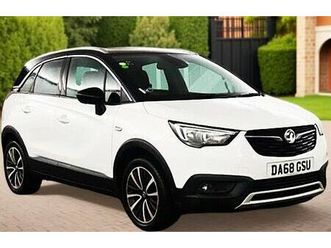 2018 vauxhall crossland x 1.2 elite nav (130ps) turbo (start/stop)