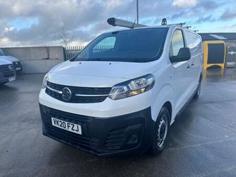 2020 vauxhall vivaro 1.5td 2900 l2h1 edition