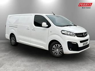 2020 vauxhall vivaro 1.5td 2900 l2h1 sportive