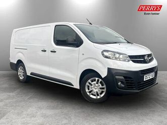 2022 vauxhall vivaro 1.5td 2900 l2h1 dynamic