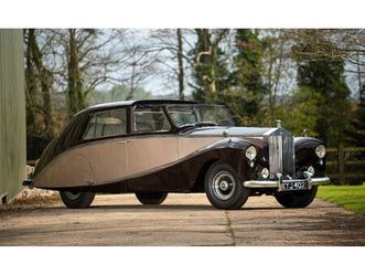 1953 sedanca de ville by hooper 4door
