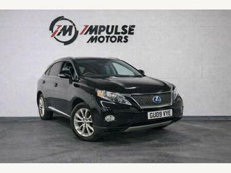 3.5 rx 450h se-l cvt 4wd 5dr