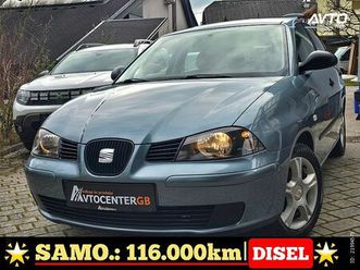 seat ibiza 1.9 sdi • disel • samo. 116.000km • slo.poreklo •