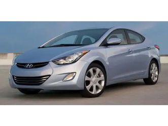 2012 hyundai elantra limited / as-is