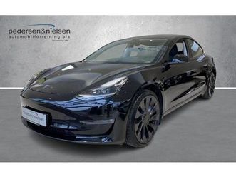 tesla model 3 el performance awd 534hk aut. - 334.800 kr