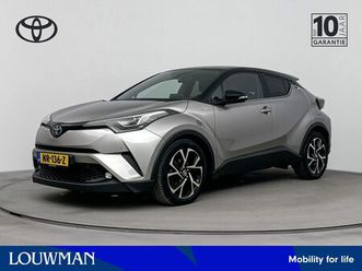 toyota c-hr - 1.8 hybrid bi-tone plus | stuur en stoelverwarming | dode hoeksensor | navigatie