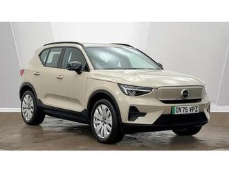 volvo ex40 185kw extended range core 78kwh 5dr auto