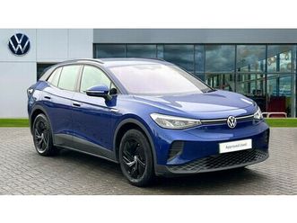 volkswagen id.4 109kw life pure 52kwh 5dr auto [110kw ch]