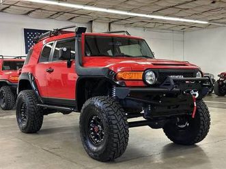2012 toyota fj cruiser trail team edition solid axle swap low miles!
