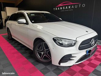 mercedes classe e break 220 d 194 ch 9g-tronic amg line / attelage électrique