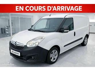 opel combo cargo 1.3l cdti 90cv pack clim 2 places maxi l2 xl camera/gps/clim/regul/limit idem be...