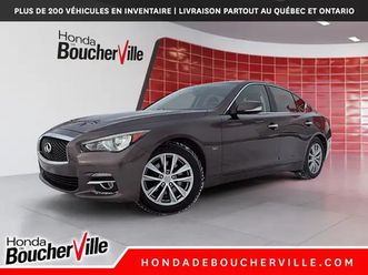 2017 infiniti q50 3.0t v6 bi-turbo, awd, intérieur en cuir
