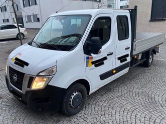 nissan nv400 pritsche 2,3 doppelkabine l3 klima 7-sitze