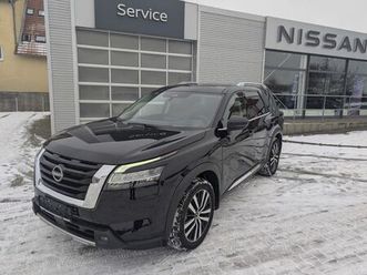 nissan pathfinder platinum awd 3.5 v6 headup pano voll