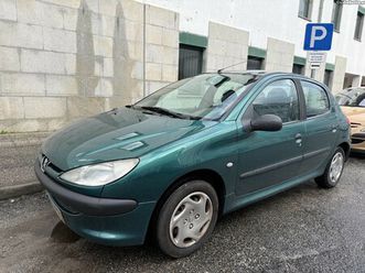 peugeot 206 1.1 gasolina maio/00