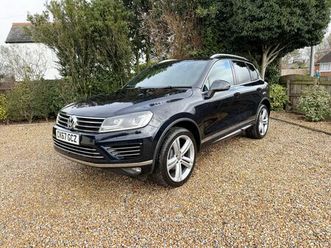2017 volkswagen touareg 3.0tdi r-line plus (262ps) (start/stop) 2967cc