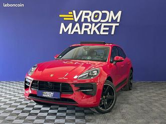 porsche macan s 3.0 354ch pdk - entretien porsche - 4 pneus neufs - pdls - pasm - toit ouvrant - camera 360 -bose