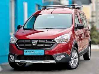 dacia dokker stepway 1,6 102 klima navi 8räder pdc alu