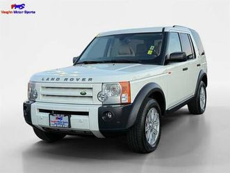 2007 land rover lr3 v8 se