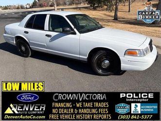 used 2006 ford crown victoria police interceptor