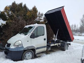 renault mascott 3.0 nowa wywrotka na 3 stron mocna hydraulika poduszki adamów • olx.pl