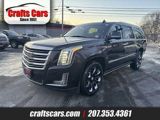 used 2019 cadillac escalade esv platinum