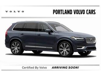 certified 2023 volvo xc90 recharge plug-in hybrid t8 ultimate bright theme 7-seater