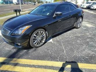 2011 infiniti g37 convertible