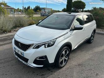 peugeot 5008 hdi gt line hdi 1.6 120cv 7places camera gps 16950euros