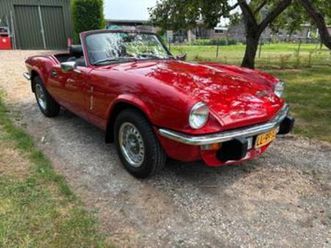 triumph spitfire 1.5 tc 1978 rood — triumph — marktplaats