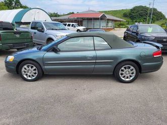 2004 chrysler sebring convertible limited....6cyl auto...50000 miles!.
