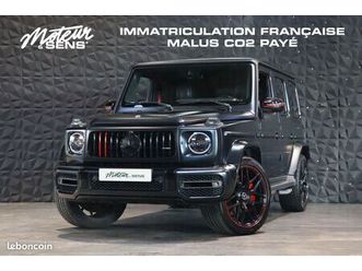 mercedes g63 amg - edition 1 - carbon - burmester - sièges ch/vent - jantes 22