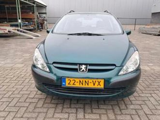 peugeot 307 2.0 16v xs break 2004 groen — peugeot — marktplaats