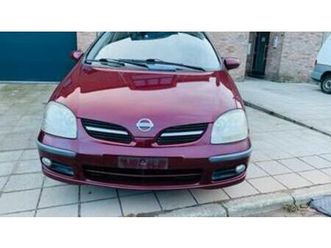 ② nissan almera tino*1.8i essence*2007* 140.000km*a/c*camera* — nissan — 2ememain